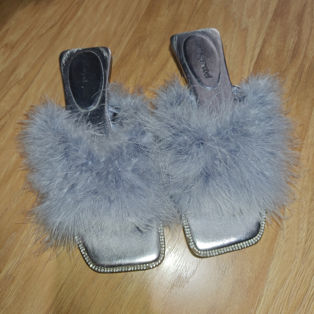 Jeffery Campbell Fury Slides